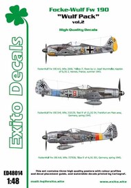  Exito Decals  1/48 Wulf Pack vol.2 - Fw.190s EXED48014
