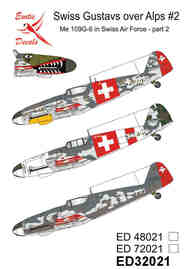 Swiss Gustavs over Alps #2 Bf.109G-6 in Swiss Air Force, part 2 EED32021