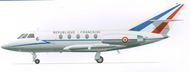  F-rsin  1/144 Dassault Falcon 20: French Air Force FRS4013