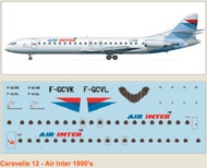  F-rsin  1/144 Caravelle 12 Air Inter 90's FRS4071