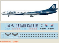  F-rsin  1/144 Caravelle 12 Catair FRS4072