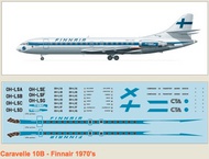  F-rsin  1/144 Caravelle 10B Finnair 70's FRS4075