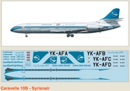  F-rsin  1/144 Caravelle 10B Syrianair FRS4076
