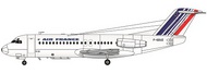 Fokker F-28-4000-Air France (newer colors) #FRS4087