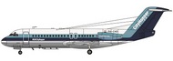 Fokker F-28-4000-NLM CityHopper #FRS4093