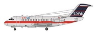  F-rsin  1/144 Fokker F-28-1000-USAir FRS4096