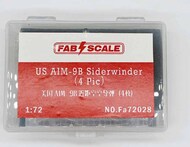 US AIM-9B Sidewinder (4 Pieces) #FA72028