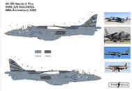  FabScale Studio  1/48 McDonnell-Douglas AV-8B Harrier II PlusVMA-223 BULLDOGS 60th Anniversary 2002 FD48077