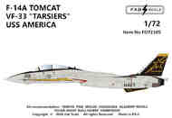Grumman F-14A TOMCATVF-33 'TARSIERS' USS AMERICA FD72105