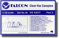  Falcon Industries  1/48 USAAF/USN 1940s & 1950s Canopies FCV039