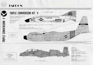 Lockheed HC-130F Hercules and Fairchild A-10B Thunderbolt II; McDonnell F4H-1 Phantom; FNC005