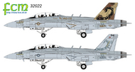 FCM Decals  1/32 Grumman EA-18G Growler - VAQ 132 Scorpions FCM32022