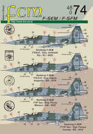 Northrop F-5EM / F-5FM - Brazilian Air Force #FCM48074