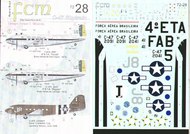  FCM Decals  1/72 Douglas C-47A Dakota Skytrain (3) FCM72028
