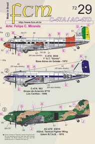 Douglas C-47/Douglas AC-47D (3)* #FCM72029