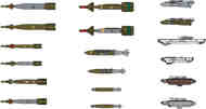 US Aircraft Bomb Set #2 #FNMFF102