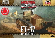 WWII FT17 Light Tank w/Octagonal Turret & Machine Gun #FRF13