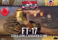  First To Fight Kits  1/72 FT17 Light Tank w/Round Turret & 37mm Gun FRF21