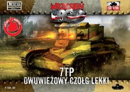 WWII 7TP Polish Light Tank w/Double Turret #FRF32