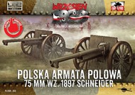 First To Fight Kits  1/72 WWII 75mm Wz1897 Schneider Polish Field Cannon (2) FRF33
