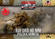  First To Fight Kits  1/72 WWII Bofors 40mm Anti-Aircraft Gun FRF36