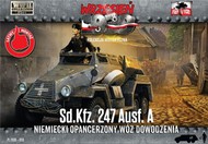  First To Fight Kits  1/72 WWII Sd.Kfz. 247 Ausf A German Command Armored Car w/2 Crew FRF59