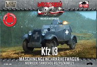 Kfz13 German Recon Armored Car w/Machine Gun #FRF6
