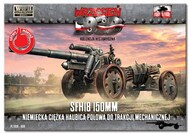  First To Fight Kits  1/72 150mm sFH 18 German heavy howitzer for mechanical traction FRF89