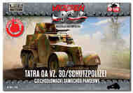 TATRA OA vz.30 Czechoslovak armored car Tatra OA vz. 30/Schutzpolizei #FRF90
