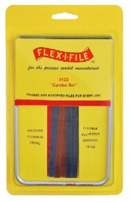  Flex-I-File/Alpha Abrasives  NoScale Flex-I-File Combo Set FXF123
