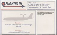  Flightpath UK  1/72 Boeing E-3 Sentry USAF/NATO Includes resin TF.33 engines FHP72055