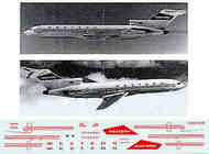  Flightpath USA  1/200 Boeing 727-200 WESTERN Indian Head Scheme N2801W etc FPA20219