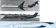  Flightpath USA  1/200 McDonnell-Douglas MD-80 NORTHWEST* FPA20236