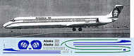  Flightpath USA  1/200 McDonnell-Douglas MD-80 ALASKA Old Colours N830AS/N951AS* FPA20238