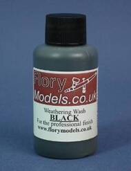  Flory Models  NoScale Black weathering wash FMW001