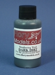  Flory Models  NoScale Dark Dirt weathering wash FMW002