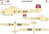  Fly Models  1/48 Grunau Baby IIB Luftwaffe FYM48030