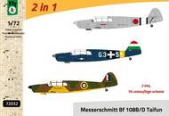  Fly Models  1/72 Messerschmitt Bf.108B/D Taifun DOUBLE KIT wit FYM72032