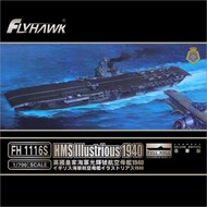  Flyhawk Models  1/700 HMS Illustrious 1940 (Deluxe Edition)* FH1116S