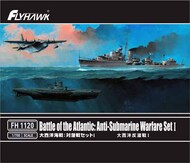  Flyhawk Models  1/700 Battle?of?the?Atlantic Anti-Submarine?Warfare?Set?I FH1120