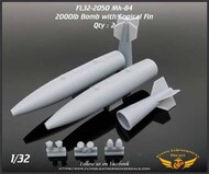  Flying Leathernecks  1/32 Mk-84 2000lb bomb with conical fins (x 2) OUT OF STOCK IN US, HIGHER PRICED SOURCED IN EUROPE ORDFL322050