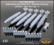  Flying Leathernecks  1/32 Mk-82 500lb bomb with conical fins - thermally protected (Vietnam to Desert Storm) OUT OF STOCK IN US, HIGHER PRICED SOURCED IN EUROPE ORDFL322054