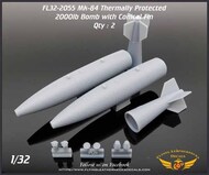  Flying Leathernecks  1/32 Mk-84 2000lb bomb with conical fins (Thermally Protected) OUT OF STOCK IN US, HIGHER PRICED SOURCED IN EUROPE ORDFL322055