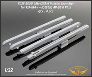  Flying Leathernecks  1/32 LAU-127A/A Missile Launcher for AIM-9M/X, AIM-120 OUT OF STOCK IN US, HIGHER PRICED SOURCED IN EUROPE ORDFL322059
