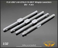  Flying Leathernecks  1/32 LAU-127A/A Wingtip Launcher OUT OF STOCK IN US, HIGHER PRICED SOURCED IN EUROPE ORDFL322067