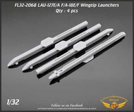  Flying Leathernecks  1/32 LAU-127B/A Wingtip Launcher OUT OF STOCK IN US, HIGHER PRICED SOURCED IN EUROPE ORDFL322068