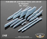  Flying Leathernecks  1/48 Bae Harrier GR5/Gr.7/Gr.9 Harrier Pylons with LAU-138 3D-Printed OUT OF STOCK IN US, HIGHER PRICED SOURCED IN EUROPE ORDFL488065