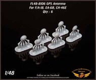  Flying Leathernecks  1/48 GPS Antenna for Boeing F/A-18, Grumman EA-6B, CH-46E 3D-Printed OUT OF STOCK IN US, HIGHER PRICED SOURCED IN EUROPE ORDFL488106