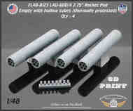 LAU-68D/A 2.75' Rocket Pod, thermally protected - Empty FL48-8123