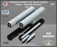 LAU-10D/A 5.00' Rocket Launcher, Thermally Protected - Loaded #FL48-8128